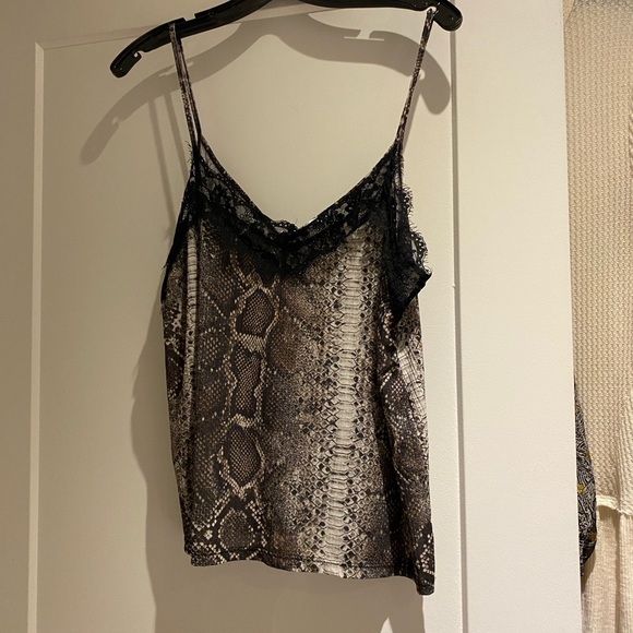 Zara Tops - Zara large snakeskin tank